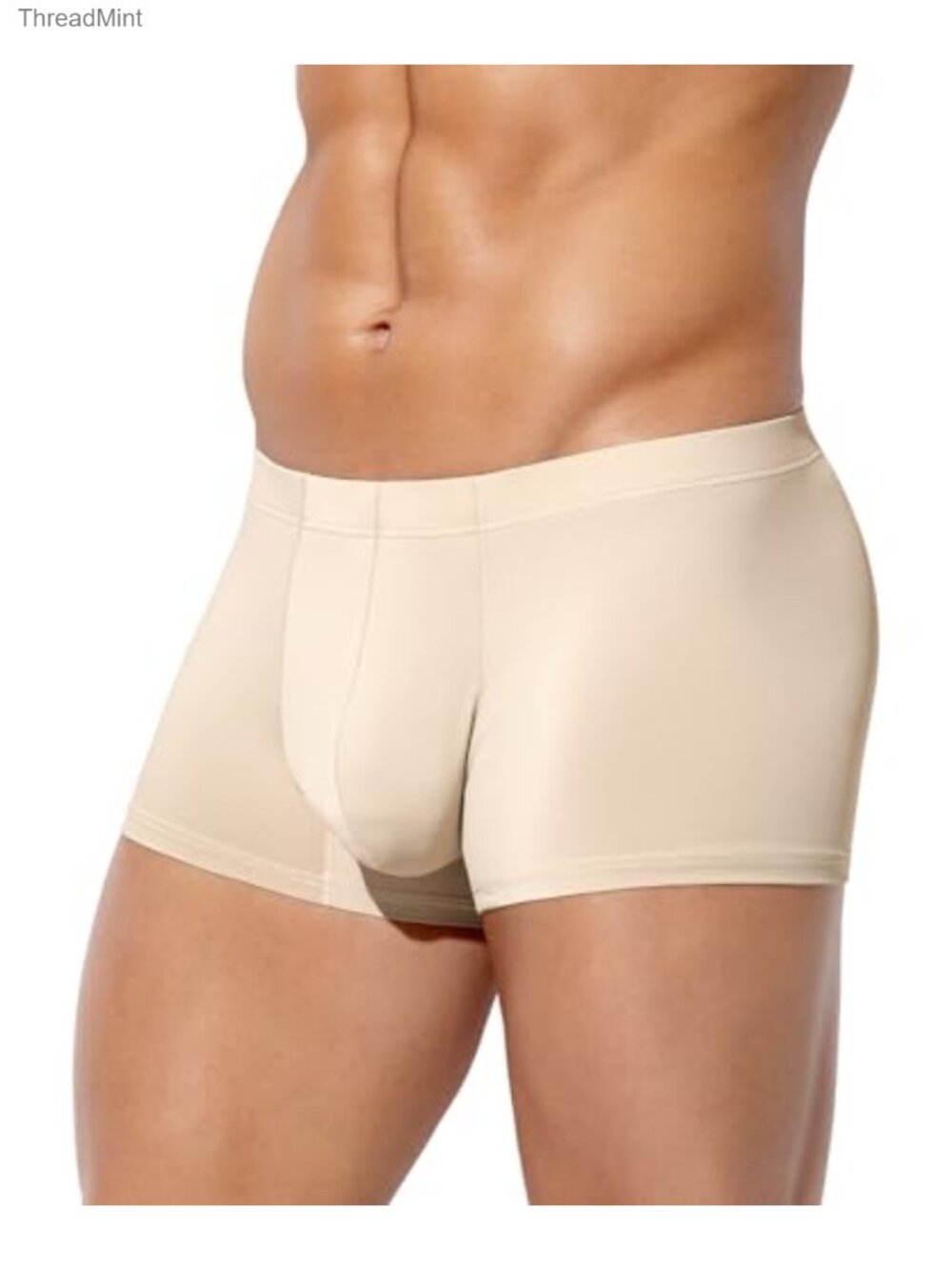 Men's Seamless Low Rise Trunks Moisture Wicking Underwear